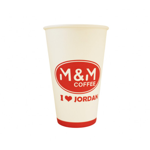 M&M Paper Cups, 12 Oz, 50 Pieces