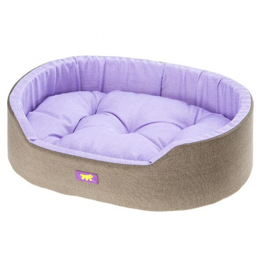 سرير قطني للكلاب والقطط، داندي 55 سي، اللون بنفسجي من فيربلاست
