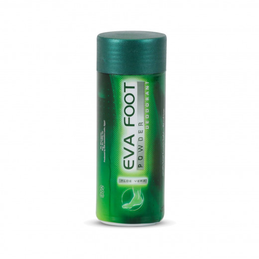 Eva Foot Powder Deodorant With Aloe Vera, 50 Gram