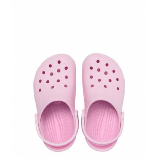 Crocs Classic Kids Clog, Pink, Size 30-31