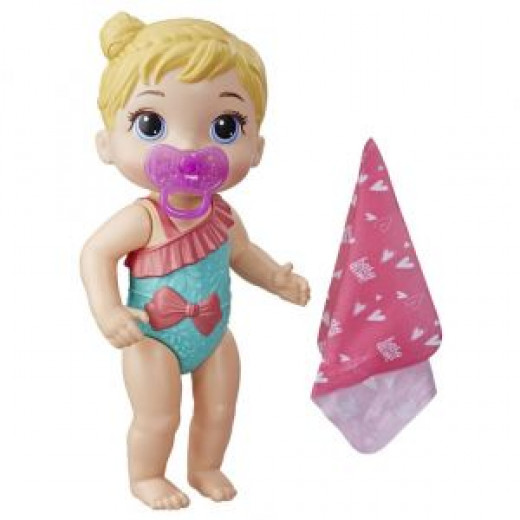 Baby Alive Splash and Snuggle, Baby Blonde Doll