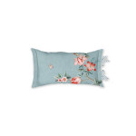 Bedding House Cushion Cover, Okinawa design, Blue Color, 30 x 90