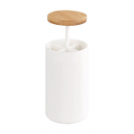 Wenko Cotton Bud Holder Laresa White