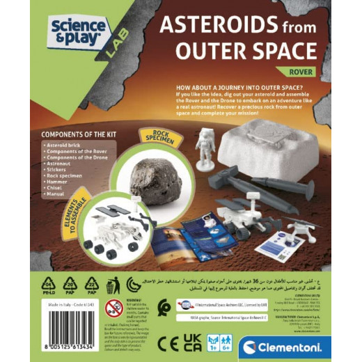 Clementoni Science & Play Nasa Ast Dig Kit Explore