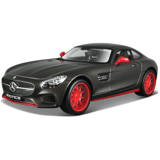 Maisto Design Exotics Mercedes AMG GT, Scale 1:24, Black Color