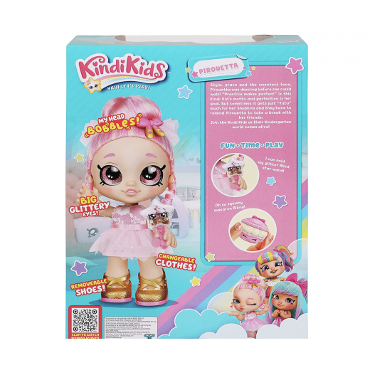 Kindi Kids Fun Time Friends Doll - Pirouetta