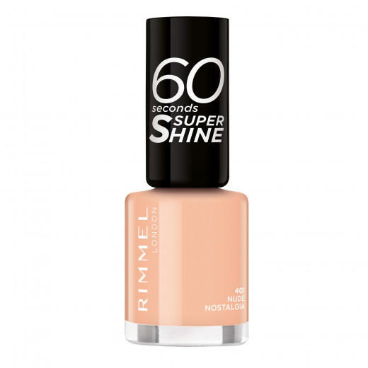 Rimmel London Super Shine Nail Polish, Number 401, 8 Ml