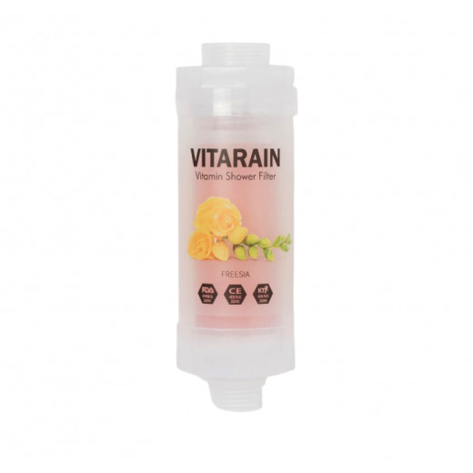 Vitarain Korean Vitamin Shower Filter, Fressia, 315 Gram