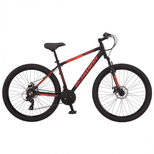 دراجة جبلية, باللون الأسود والأحمر, مقاس 69.85 سم من شوين