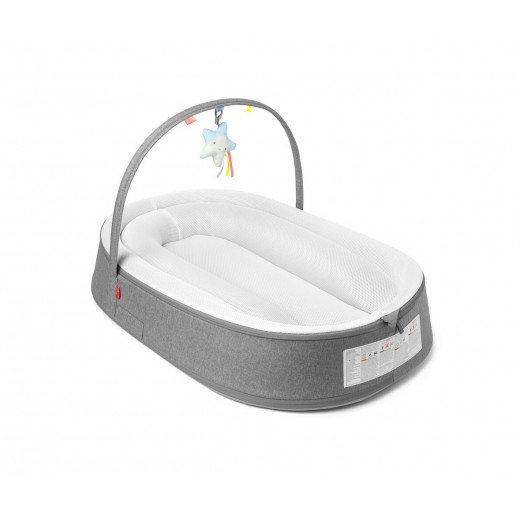 Skip Hop Playful Retreat Baby Nest, Grey Melange