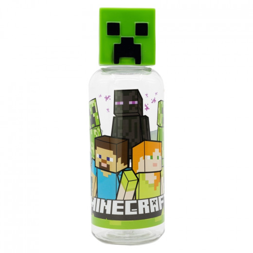 Stor 3D Bottle Minecraft Design, 560 Ml