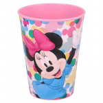 Stor Plastic Cup, Minnie Mouse Design, 260 Ml