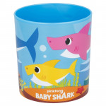 Stor Plastic Microwave Mug, Baby Shark Design, 350 Ml