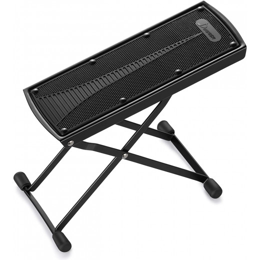 Moreno Guitar Foot Stool Height Adjustable, Black Color