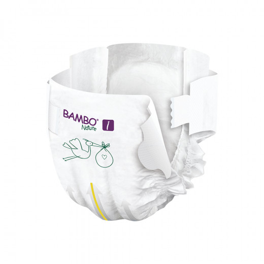 Bambo Nature Diapers, Size 2, 3-6 Kg, 30 Diapers