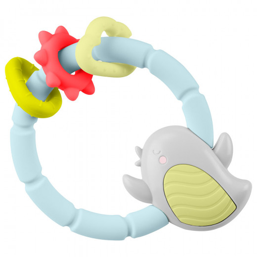 Skip Hop Silver Lining Cloud Teethe Toy, Bird Design