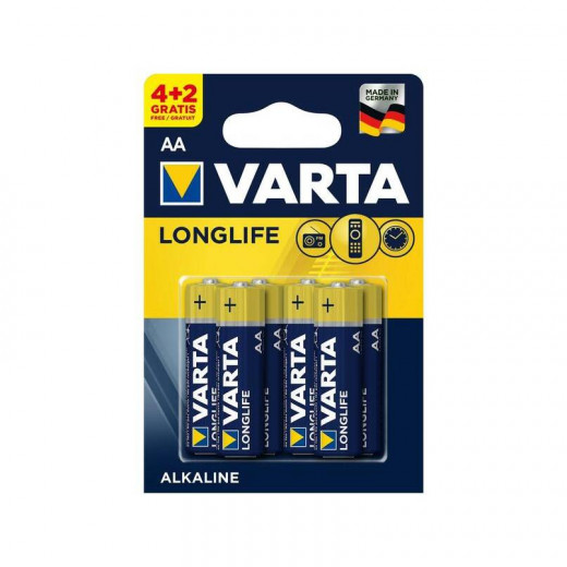 Varta Battery, Longe Life, LLX AA/2