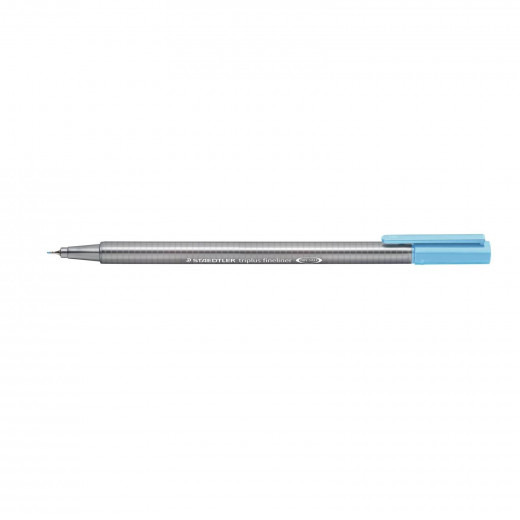 Staedtler Triplus Fineliner Marker Pen - 0.3 mm - Aqua Blue