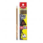 Maped Black Peps Pencil, 10 Pieces