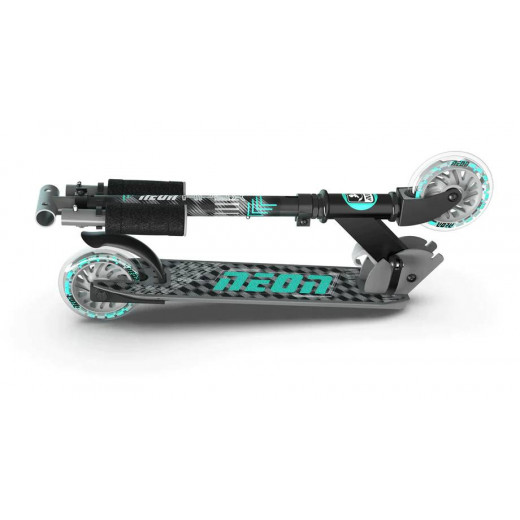 Yvolution Scooter, 2 Wheels, Neon Apex Light Blue And Grey Color