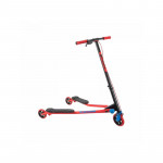 Yvolution Yfliker Scooter A1 Air 2018 Refresh, Red & Blue Color, 3 Wheels