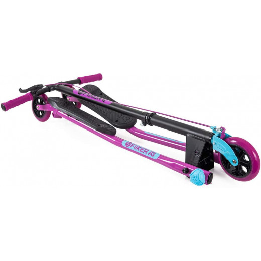 Yvolution Yfliker Scooter A1 Air 2018 Refresh, Purple & Blue Color, 3 Wheels