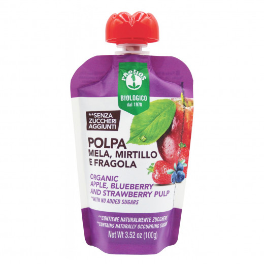 Pro Bios Organic Apple Blueberry & Strawberry Puree 100g