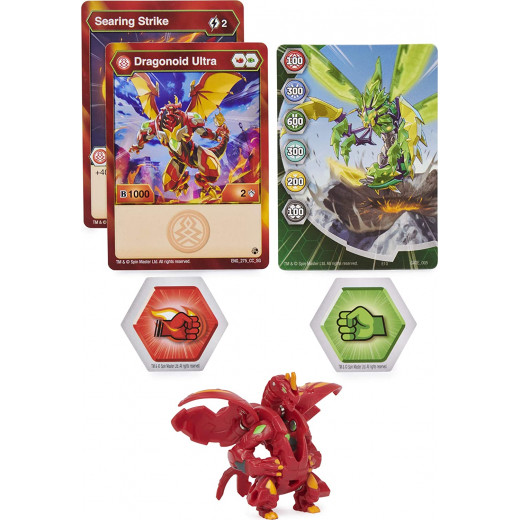 Bakugan Ultra Ball Red Color, 7.62 Cm, 1 Piece