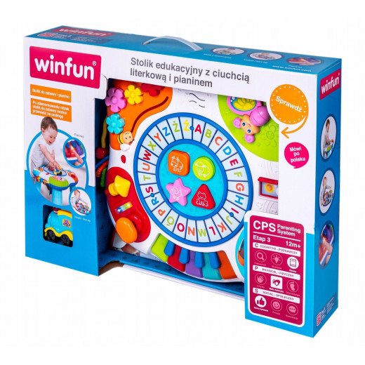 WinFun Letter Train and Piano Activity Table