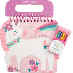 Stephen Joseph Shaped Sketch Pad Unicorn, Pink Color