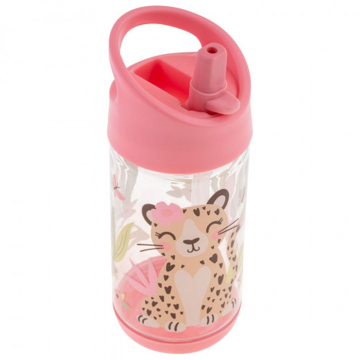 Stephen Joseph Flip Top Bottle, Leopard Design