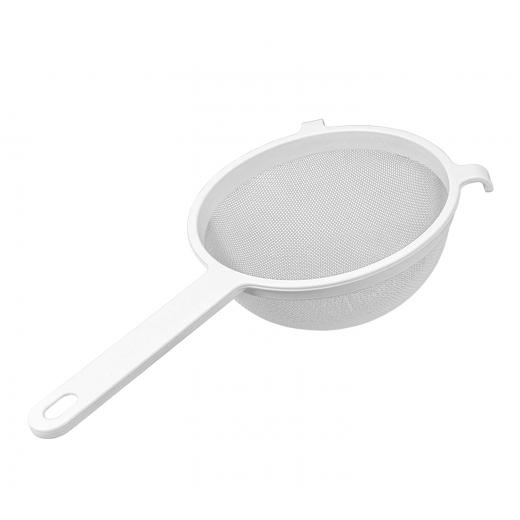 Metaltex Stainless Steel Mesh Strainer With Plastic Body, 18 Cm