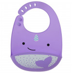 Skip Hop - Silicone Bib, Narwhal