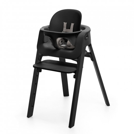 Stokke Steps Chair Baby Set - اسود