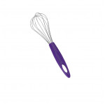 Metaltex Mix Whisk With Plastic Handle, Purple Color, 25 Cm