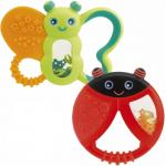 Chicco Funny Relax Teether (6M+), Butterfly or Ladybug