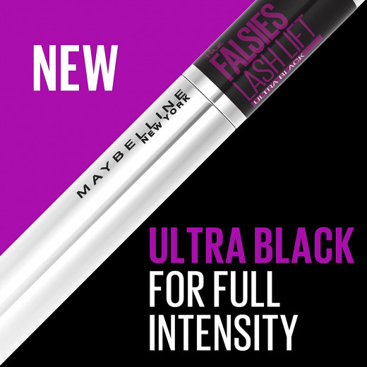 Maybelline New York False Lash Effect Mascara, Ultra Black Color, 9.6 Ml