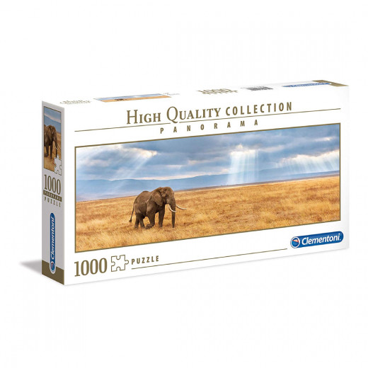 لعبة الأحجية مجموعة عالية الجودة, بانوراما الفيل المفقود, 1000 قطعة من كليمنتوني