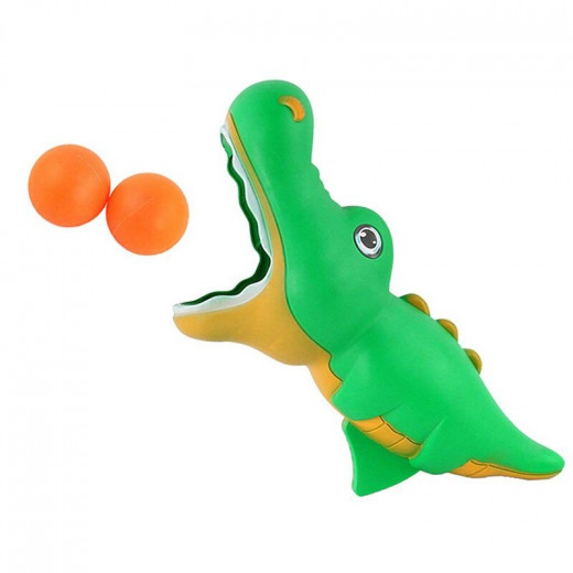 , باللون الأخضر مسدس التمساح لصيد الكرات