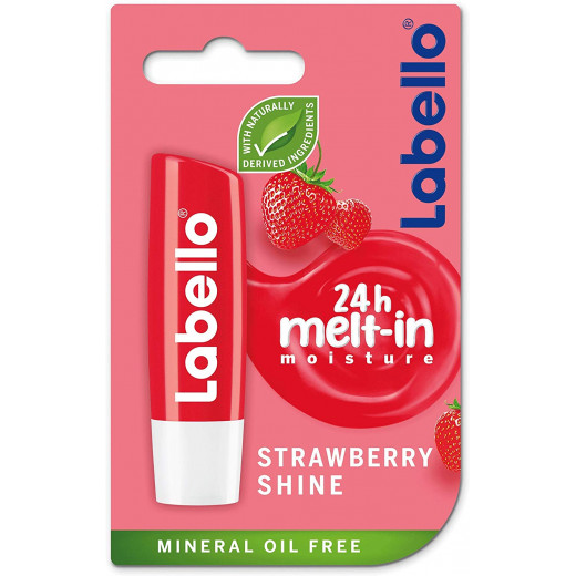 Labello Strawberry Shine Moisturizing Lip Balm