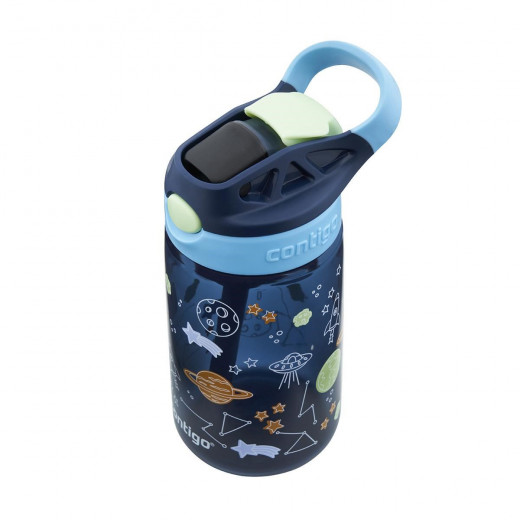 Contigo Autospout Kids Drinking Bottle, Space Design, Navy Blue Color, 420 Ml