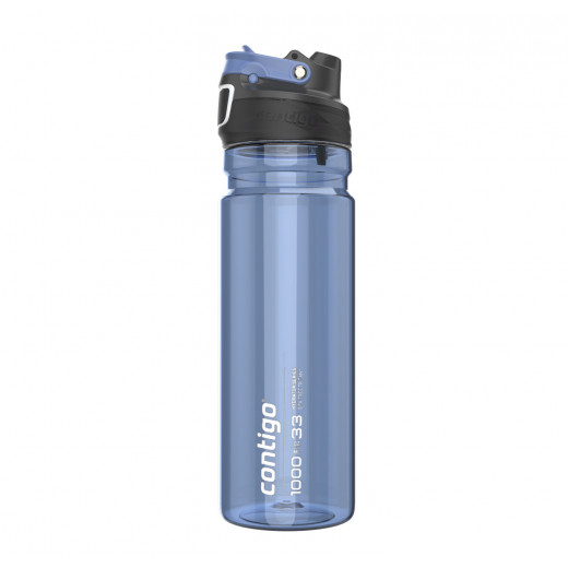 Contigo Premium Outdoor Free Flow Travel Bottle, Light Blue Color, 1000 Ml