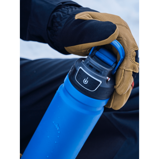 Contigo Premium Outdoor Free Flow Stainless Steel, Blue Color, 720 Ml