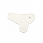 Baby jem cotton swaddle baby blanket off white color