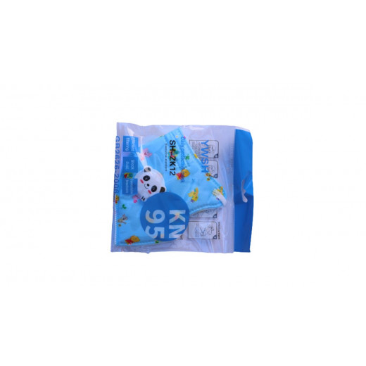 HiGeen Kids Face Mask KN95 Blue, One Piece