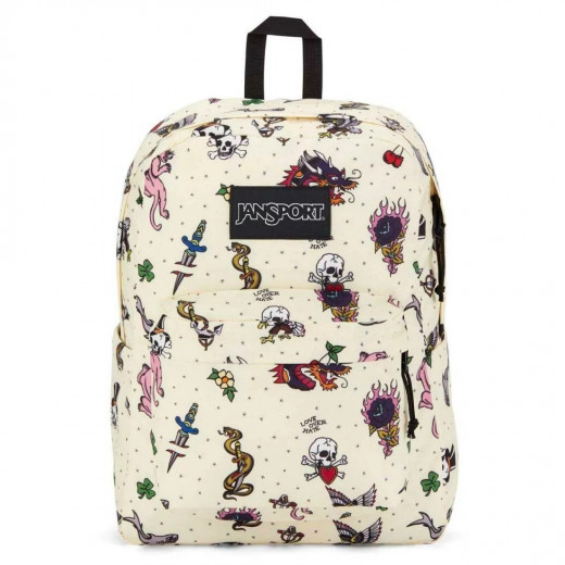 JanSport Superbreak Plus Backpack, Beige Color