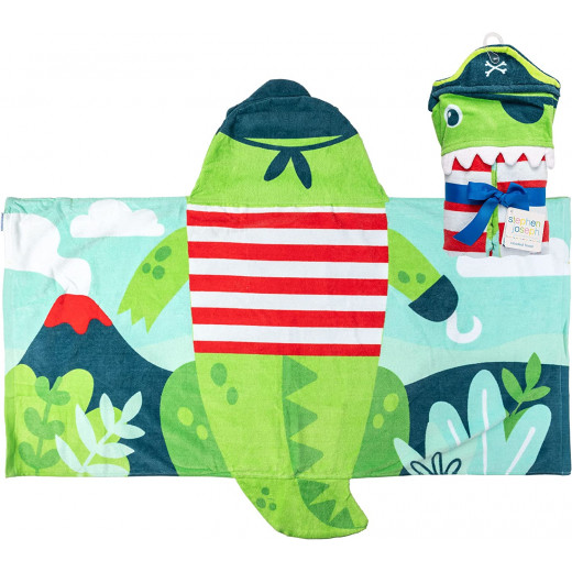 Stephen Joseph Hooded Towel Dino Design