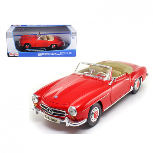 Maisto 1955 Mercedes Benz, Red Color