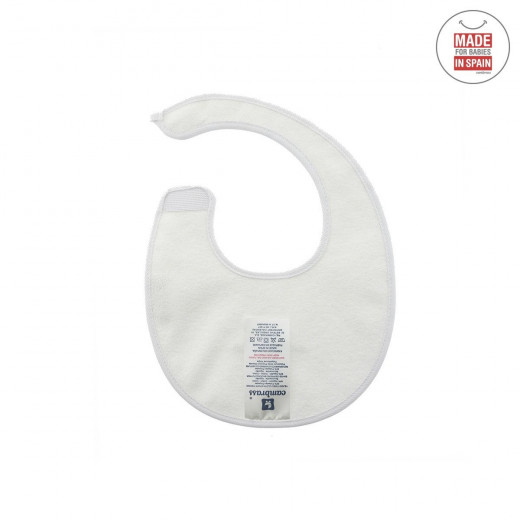 Cambrass Pio Round Bib, Grey Color