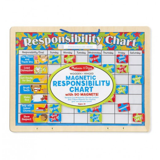 Melissa & Doug  Magnetic Responsibility Chart